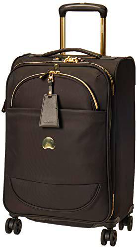 Delsey MONTROUGE: Maleta DE Cabina EXPANDIBLE 4 Ruedas Dobles 55 cm, Noir