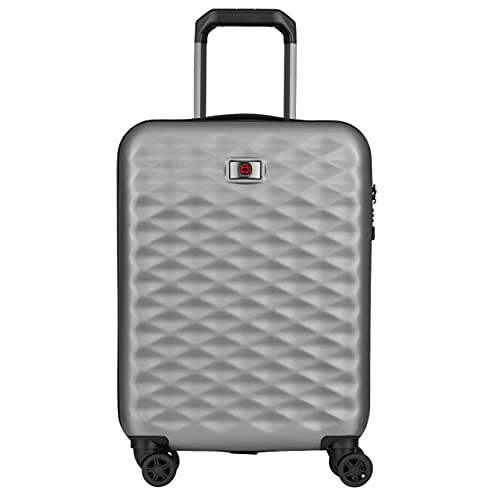 Wenger Lumen 20&quot; Hardside Luggage Global Carry-On - Plateado Maleta