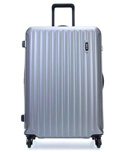 Bric's Riccione Trolley para portátil, 69 cm, Gris (Light Silver)