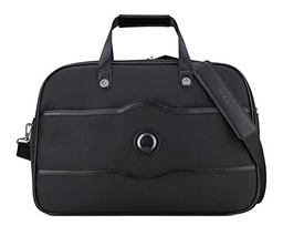 Delsey Chatelet Air Soft Bolsa De Viaje, Unisex Adulto, Black, S