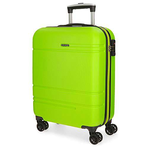 Movom Galaxy Maleta de cabina Verde 39x55x20 cms Rígida ABS Cierre TSA 36L 2,9Kgs 4 Ruedas Dobles Equipaje de Mano