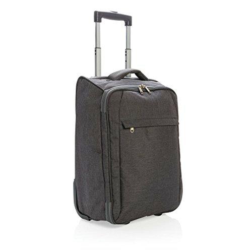 XD Two Tone Foldable Trolley, Dark Grey Equipaje de Mano 50 Centimeters 40 Gris (Dark Grey)