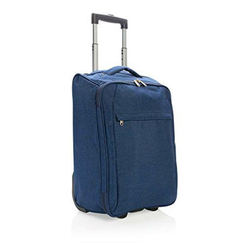 XD Two Tone Foldable Trolley, Navy Equipaje de Mano 50 Centimeters 40 Azul (Navy Blue)