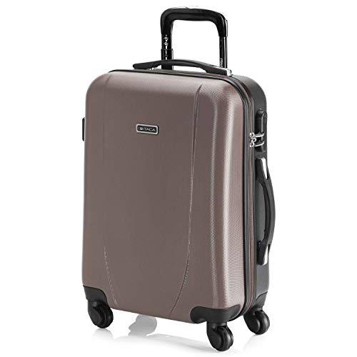 ITACA - Maleta Cabina de Viaje Rígida 4 Ruedas Trolley 55 cm ABS