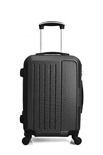 Hero Vesuvio Maleta, 55 cm, 36 Liters, Negro (Noir)