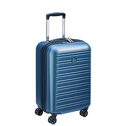 Delsey SEGUR 2.0: Maleta Cabina 4 Ruedas Dobles 55CM, Azul