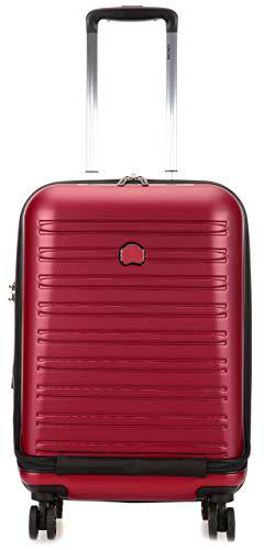 DELSEY Paris Segur 2.0 Equipaje de Mano, 55 cm, 42.9 litros, Rojo