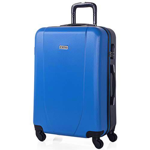 ITACA - Maleta de Viaje Rígida 4 Ruedas Trolley 65 cm Mediana de ABS