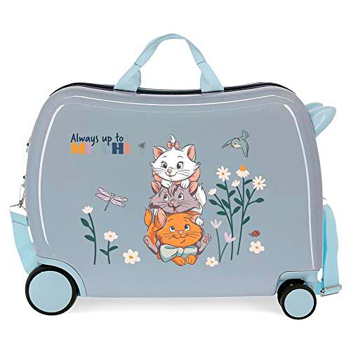 Disney Before The Bloom Maleta Infantil Azul 50x38x20 cms Rígida ABS Cierre de combinación Lateral 34L 3 kgs 4 Equipaje de Mano