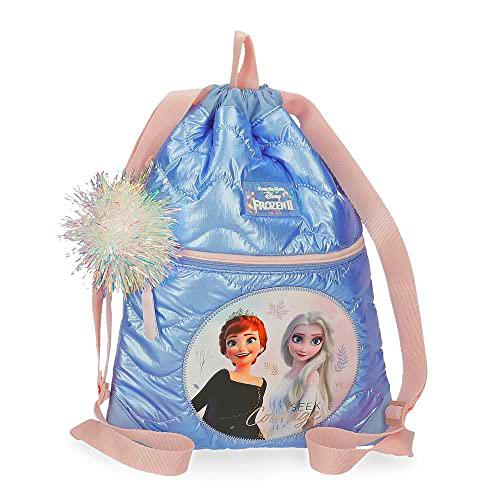 Disney Frozen Seek Courage mochila Saco Azul 30x40 cms Poliéster