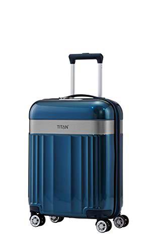 TITAN Maleta Equipaje de Mano de 4 Ruedas con Candado TSA