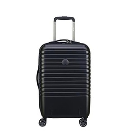 Delsey CAUMARTIN Plus: Maleta DE Cabina 4 Ruedas Dobles 55 CM, Negro