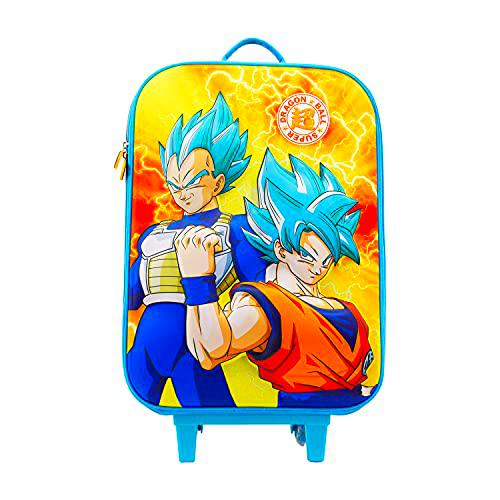 KARACTERMANIA Dragon Ball (Bola de Dragón) Energy-Maleta Trolley Soft 3D, Naranja