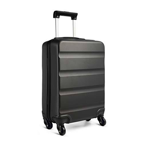 Kono Maletas de Viaje Cabina 55x38x20cm Trolley Maleta Cabina con 4 Ruedas y Cerradura