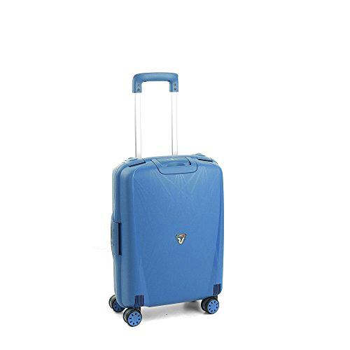 Roncato Light Maleta Cabina avión Azul, Medida: 55 x 40 x 20 cm