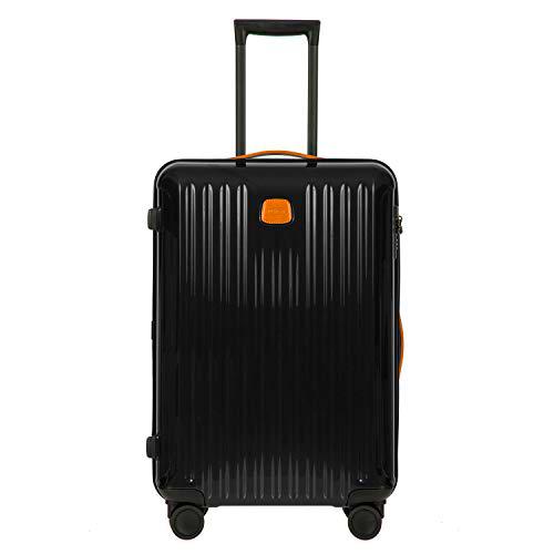 Bric's Capri Trolley para portátil, 69 cm, Negro (Black/Brown)