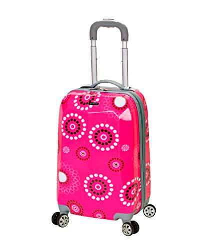 Rockland Vision Hardside Spinner Wheel Equipaje, Rosa (Pink Pearl)