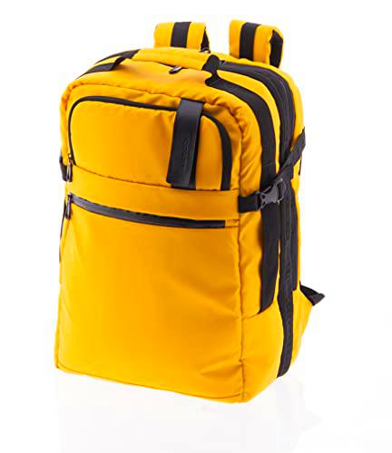 Vogart Cabin Crew, Mochila Unisex Adulto, Amarillo, 55 cm