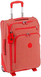 Kipling Trolley para portátil, Youri 55 Chevron, Rojo