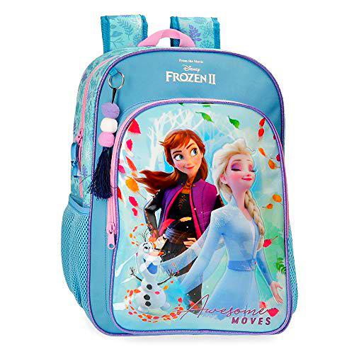 Frozen Awesome Moves Mochila Adaptable, 40cm, Azul