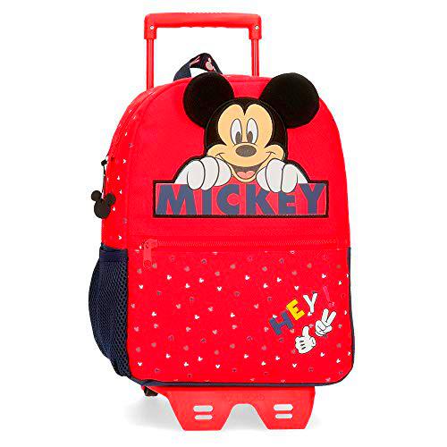 Mochila Happy Mickey 32cm con Carro