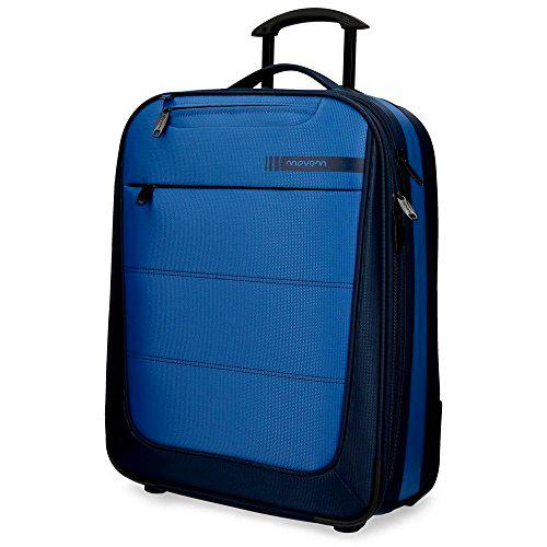 Movom Detroit - Equipaje de Mano, 55 cm, 37 Litros, Azul