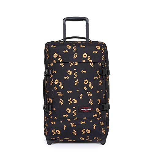 Eastpak TRANVERZ S Maleta, 51 cm, 42 L, Flower Shine Black (Negro)