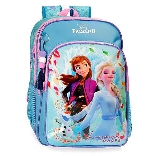 Frozen Awesome Moves Mochila Escolar, 42cm, Azul