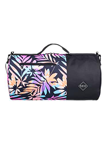 Roxy Moving Girl, Equipaje de Mano para Mujer, Antracita Zebra Jungle