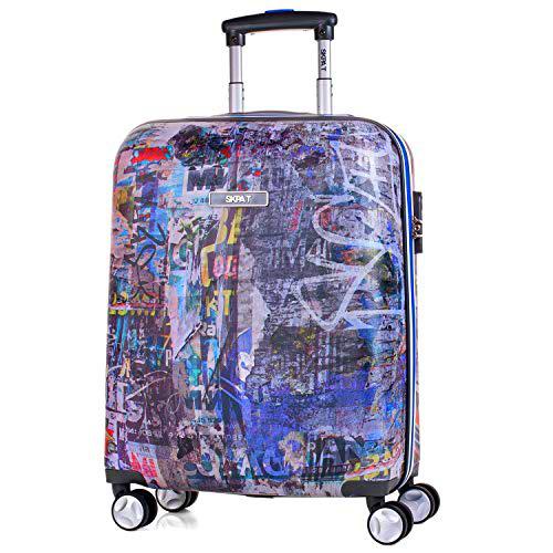 SKPA-T 53950-01 - Maleta de Cabina, Gris Oscuro (Belgrado Travel) 55 x 40 x 20 cm