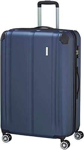 Travelite Maleta de 4 Ruedas L con Candado TSA + Pliegue de Expansión