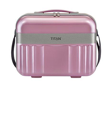 TITAN Maletín de Maquillaje de Mano con Bolsa de Líquidos + Función de Sujeción