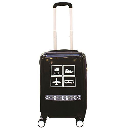 JET LAG Black Bag Bagage Cabine, 97 cm, Negro, Negro