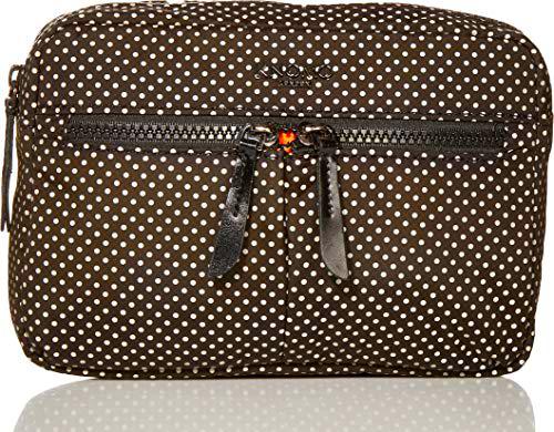 Knomo Dalston Bolso bandolera, 21 cm, 1.3 liters, Negro (Black Reflective)