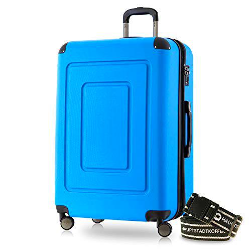 Happy Trolley Lugano Equipaje de Mano 76 Centimeters 113 Azul (Cyan Blau)