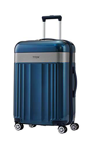 TITAN Flash 4w M, (north Sea, Maleta De 4 Ruedas Talla Con Candado TSA Serie Equipaje Spotlight Nobl Unisex