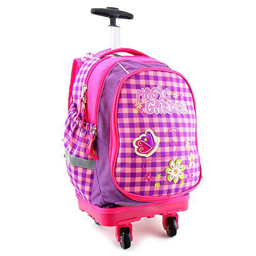 Target Smart Trolley Mochila, Infantil, Morado (Magic Garden)