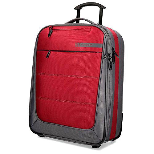 Movom Detroit - Equipaje de Mano, 55 cm, 37 Litros, Rojo