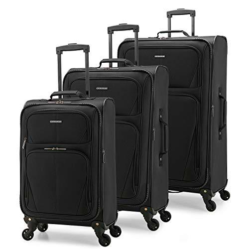 U.S. Traveler Aviron Bay - Equipaje Extensible con Ruedas giratorias