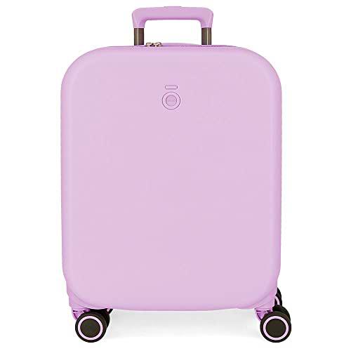 Enso Annie Maleta de cabina Morado 40x55x20 cms Rígida ABS Cierre TSA integrado 37L 3,22 kgs 4 Ruedas dobles Equipaje de Mano