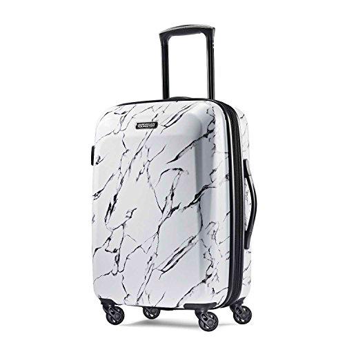 American Tourister Moonlight Spinner 21, mármol (Blanco)