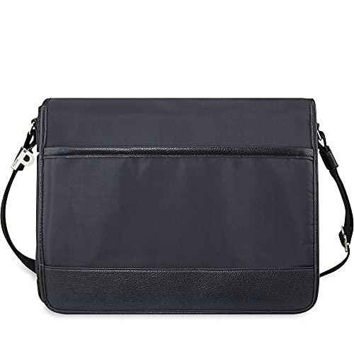 Picard Bolso de Hombro para Hombre S'pore de Nailon Medio | Ancho 9 cm Altura 28 cm Longitud 36 cm con Cierre magnético | Diario