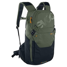 EVOC Ride 12 Protektor Bike Backpack, Mochila de Trekking para senderos y Uso Diario (Acolchado Dorsal Air-Pad