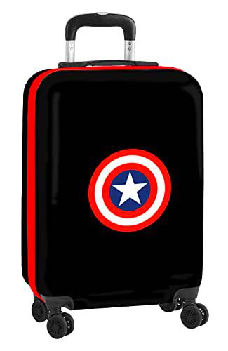 CAPITAN AMERICA - Trolley de Cabina 20&quot;, Maleta con Ruedas