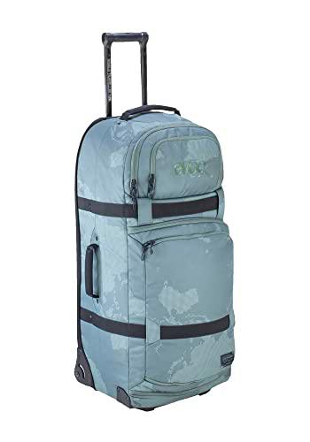 EVOC World Traveller 125l Bolsa de Viaje con Ruedas Bolsa de Viaje para Viajes Perfectamente organizados (asa telescópica