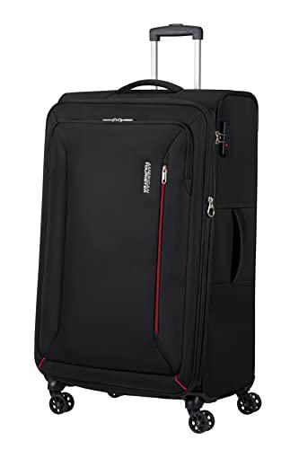 American Tourister Hyperspeed, Carrito con Ruedas, Negro (Jet Black), L (80 cm