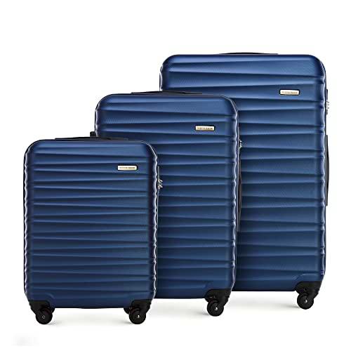 WITTCHEN Groove Line, Luggage Set Unisex Adult, Azul (Blue)