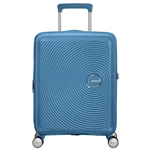 American Tourister Spinner EXP TSA Sound Box Stone Blue 55 Unisex Adultos