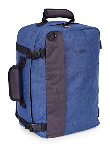 Hauptstadtkoffer Mochila unisex M5, Azul oscuro/gris oscuro