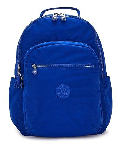 Kipling Seoul Mochilas, 35 x 20.5 x 44, Deep Sky Blue (Azul)